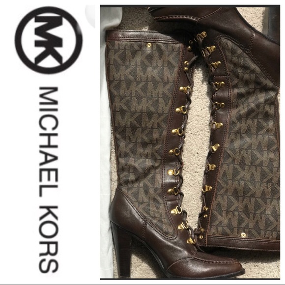 MICHAEL Michael Kors Shoes - ♦️⚜️MICHAEL KORS RARE MONOGRAM LTHR w/ SHEARLING⚜️